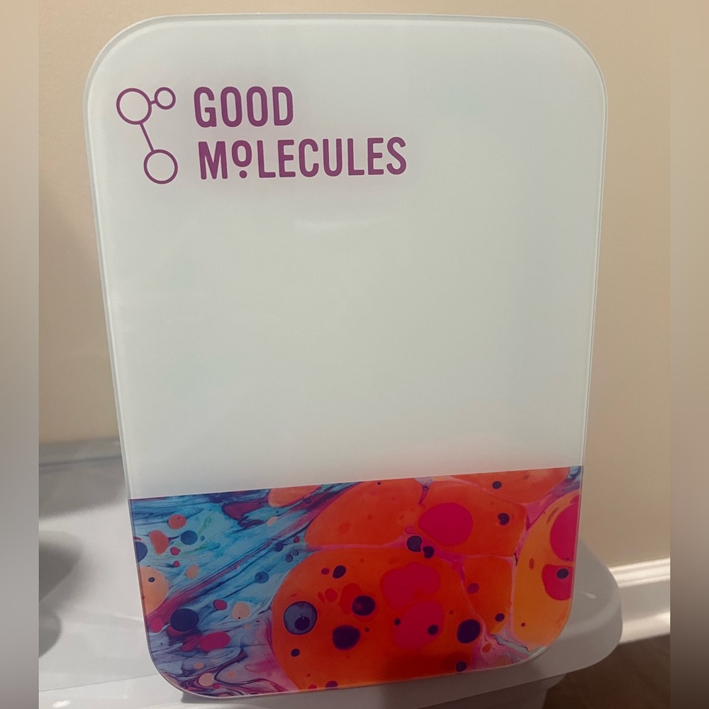 Good Molecules mini skincare fridge